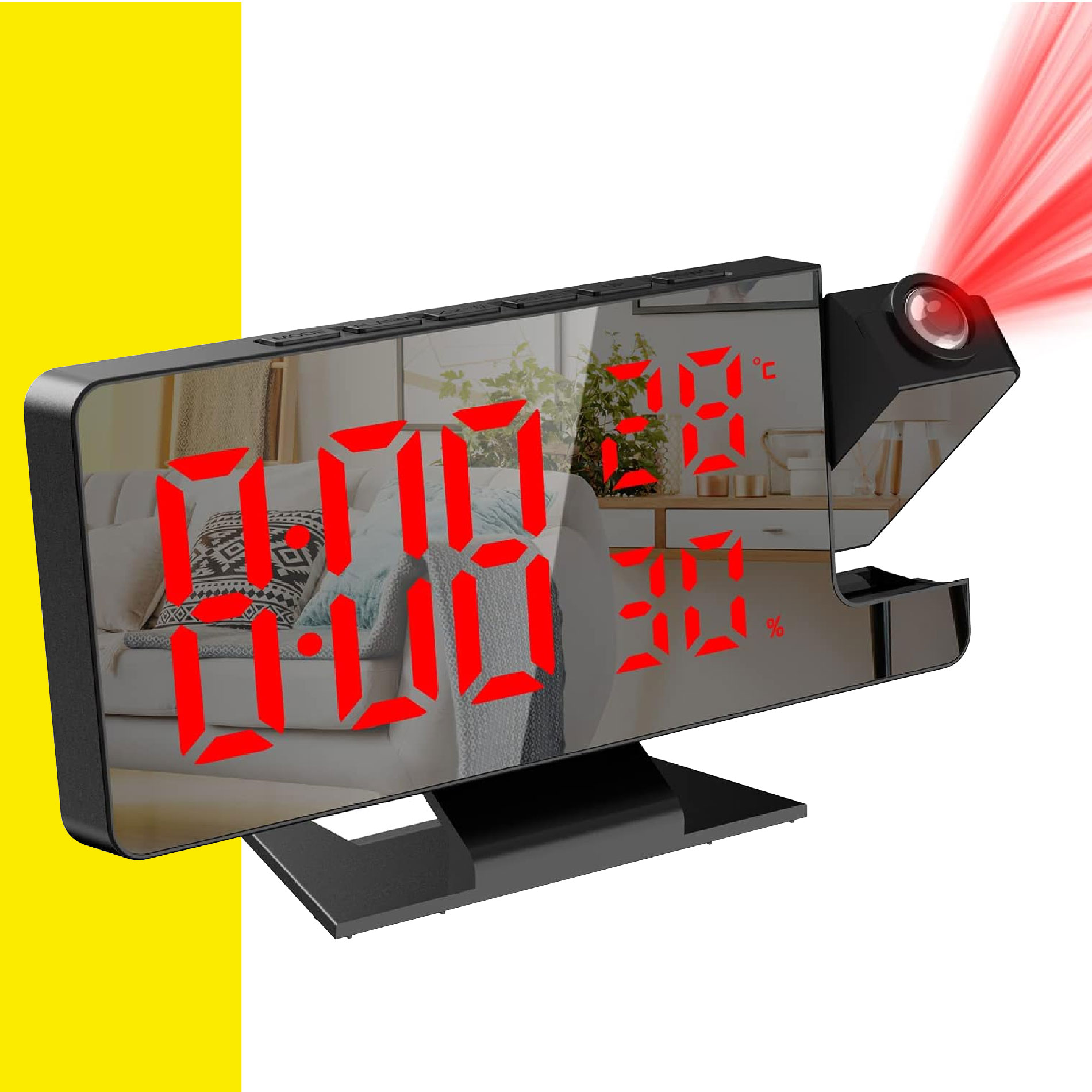 Miniatura 7 de Reloj Digital Proyector Despertador